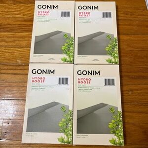 Gonim hydro boost blue lotus skin barrier masks 4 boxes lot of 20 masks
